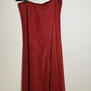 Elegant Red Women's Skirt